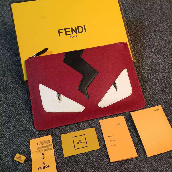 【フェンディクラッチ コピー FENDI】キュートなモンスター BAGBUGS 7030901